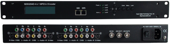 NDS3204D 4合1 MPEG-2标清编码器